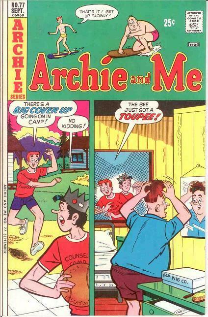 ARCHIE & ME (1964-1987)77 VF-NM   Sept. 1975 COMICS BOOK