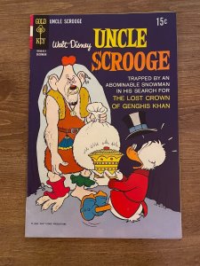 Uncle Scrooge # 84 VF Comic Book Walt Disney Donald Duck Mickey Mouse Pluto J930 