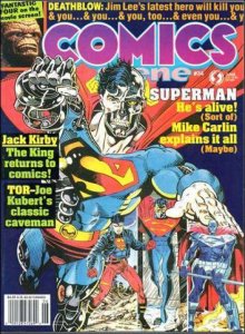 Comics Scene (Vol. 2) #34 FN ; Starlog | Superman