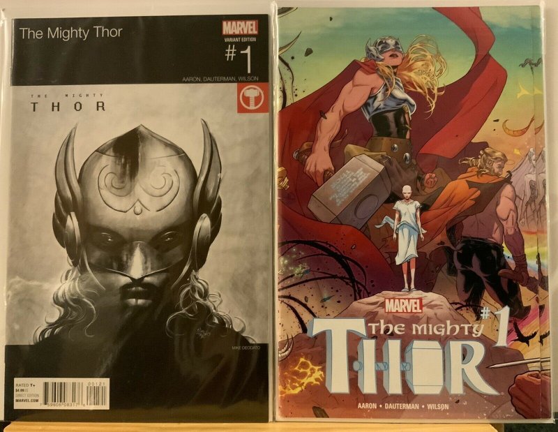 Jane Foster Thor 4 Books Lot: What If, Thor #1 1st Jane Foster Thor Read Please 