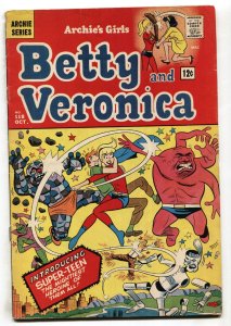 BETTY AND VERONICA #118-- comic book--1965--ARCHIE--1ST SUPER-TEEN