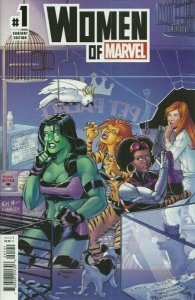 Women Of Marvel #1 Amanda Conner Variant Marvel Comics 2021 