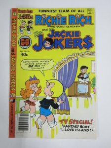 RICHIE RICH AND JACKIE JOKERS #34 (Harvey, 3/1978) FINE MINUS (F-)  