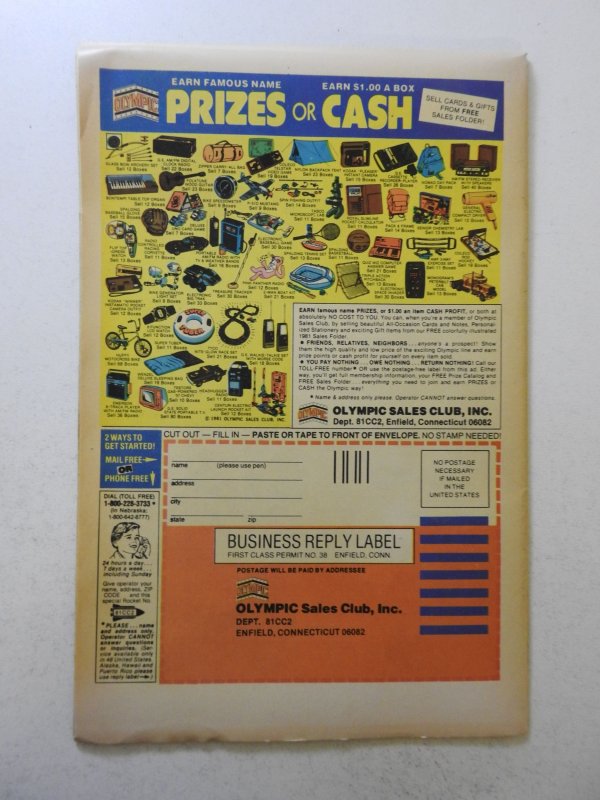 Charlton Bullseye #1 (1981) VG+ Condition