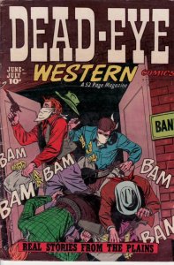 DEAD-EYE WESTERN V2 #4 BERNIE KRIGSTEIN   DAVY CROCKETT VG
