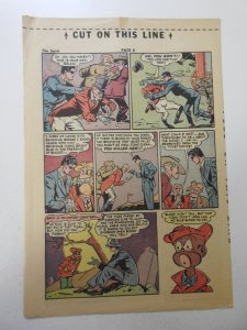 The Spirit #214 (1944) Newsprint Comic Insert Rare!