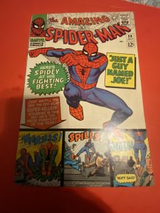 The Amazing Spider-Man #38 (1966) a guy named joe mid higher grade