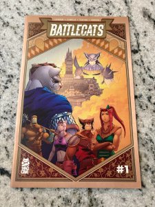 Battlecats # 1 NM 1st Print Variant Cover Mad Cave Comic Book 21 J436