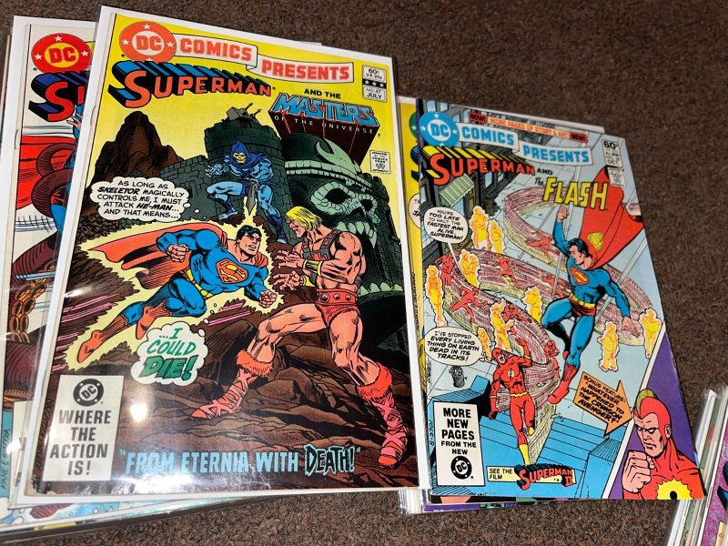 DC Comics Presents Lot, Complete Series Set w/Issue #s 1-97, Has 26 47 49 87