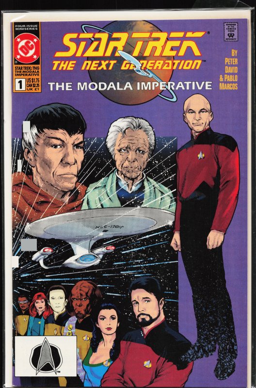 Star Trek: The Next Generation - The Modala Imperative #1 (1991) Star Trek: T...