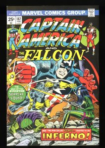 Captain America #182 VF 8.0