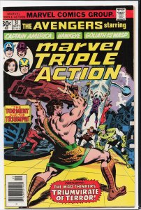 Marvel Triple Action #31 (1976) The Avengers