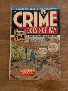 Crime Does Not Pay # 69 VG/FN Lev Gleason Comic Book Charles Biro Bob Wood J999