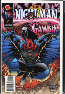 The Night Man/Gambit #1 (1996) Night Man