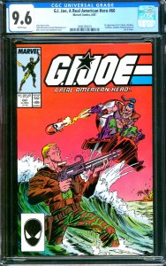 G.I. Joe A Real American Hero #60 Marvel Comics 1987 CGC 9.6 1st App Chuckles