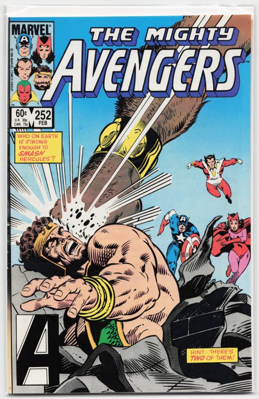 The Avengers #252 (1985) The Avengers