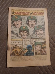 All-American Men of War #39 1958-DC-Joe Kubert 1st Sgt Rock protype-appearance