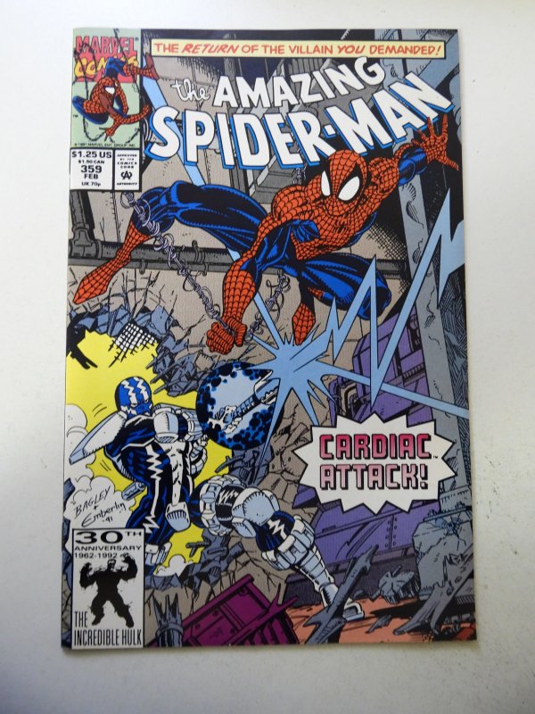 The Amazing Spider-Man #359 (1992) VF- Condition