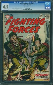 Our Fighting Forces #27 (1957) CGC 4.5 VG+