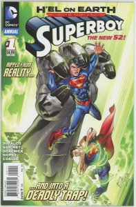 Superboy Annual #1 (2011) - 8.0 VF *H'el on Earth*