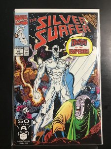 Silver Surfer #53 (Late Aug 1991 Marvel) Death to the Emperor! Infinity Gauntlet