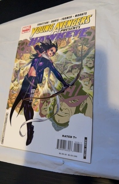Young Avengers Presents #6, 1st Clint Barton/Kate Bishop Meeting