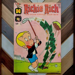 RICHIE RICH #78 VG/FN (Harvey Comics 1969) Silver Age ATLANTIS 12-cent Cover