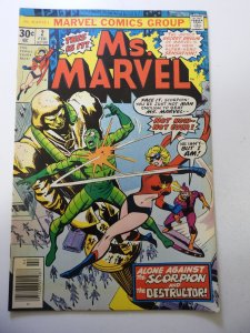 Ms. Marvel #2 (1977) FN Condition