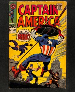 Captain America #105 Batroc! Jack Kirby Art!