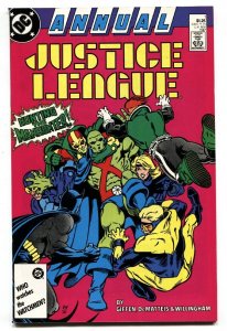 Justice League Annual #1 1987 - Booster Gold - Martian Manhunter - DC comic