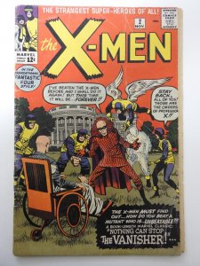 The X-Men #2 (1963) GD Condition centerfold detached