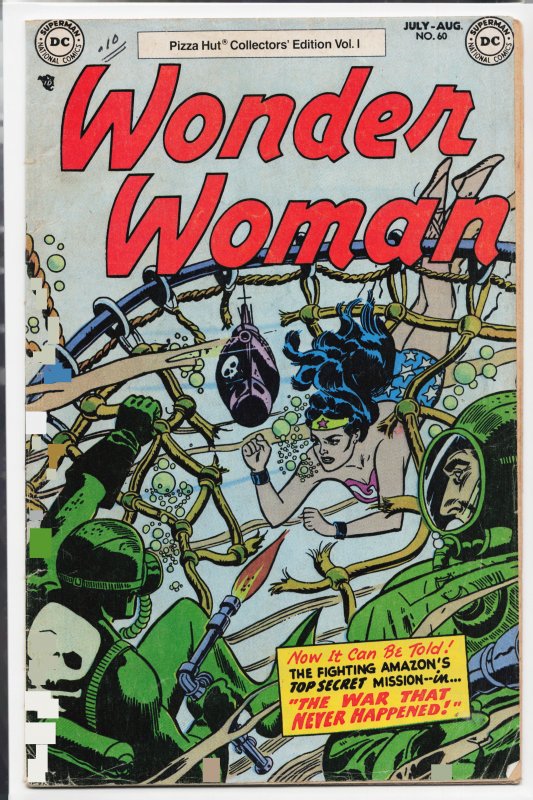 DC Comics WONDER WOMAN 60s - Set 4 Bicchierini In Vetro Da Shot 50ml Gb Eye