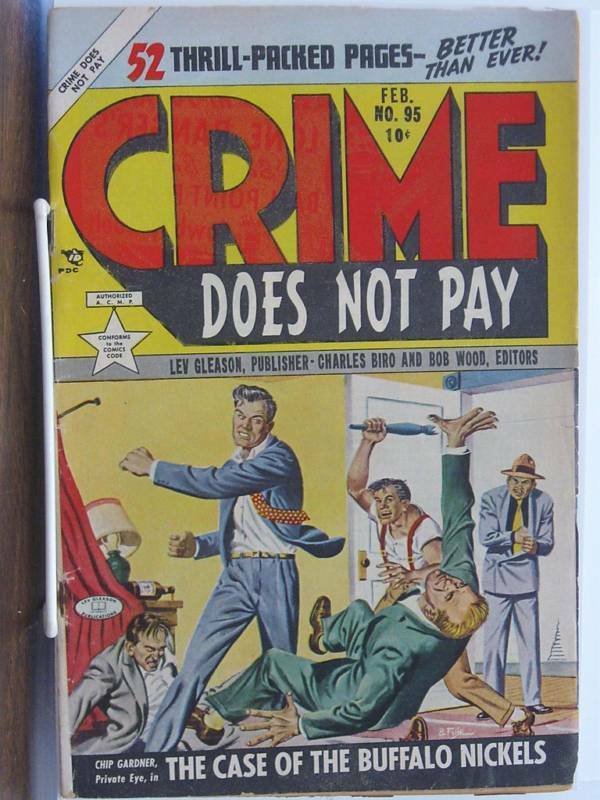 Crime Does Not Pay 95 vg  Fuji's Chip Gardner