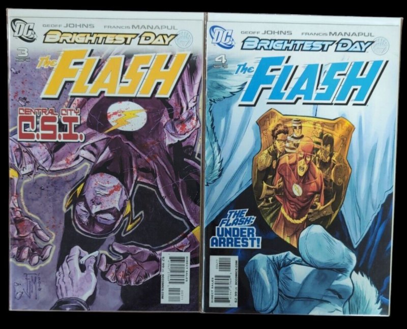 The Flash #1 2 3 4 5 6 7 8 9 10 11 12 Brightest Day Geoff Johns DC Comics