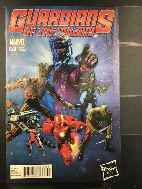 Guardians of the Galaxy #20 Hasbro Cover (2014) ZS