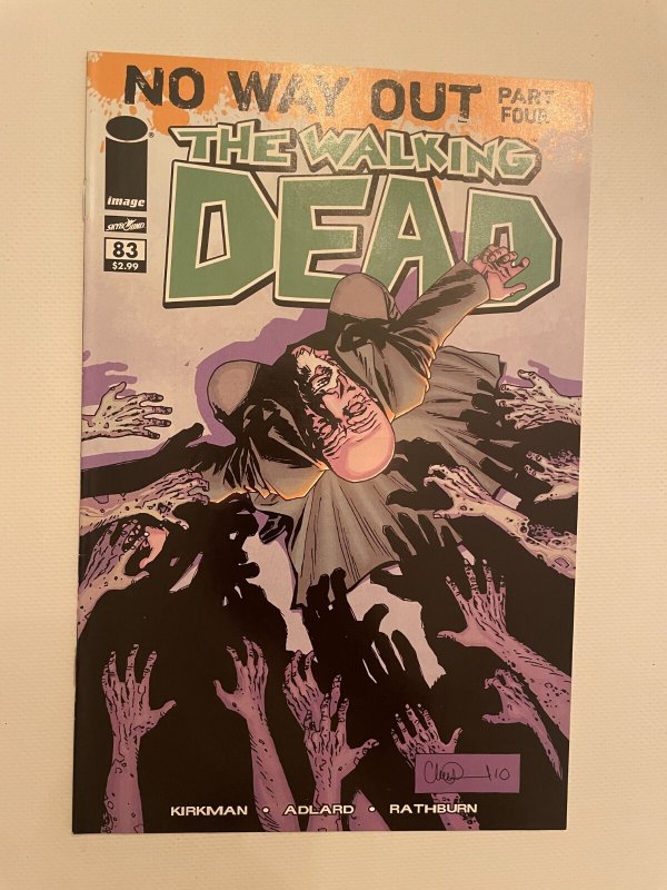 The Walking Dead # 83 NM 1st Print Image Comic Book Rick Grimes Michone 8 J247