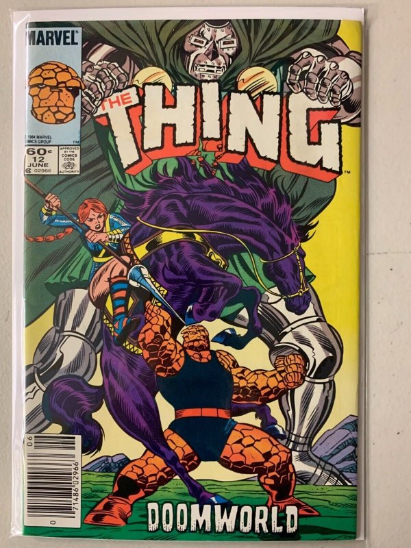 Thing #12 newsstand Dr. Doom 1st appearance Tarianna 6.0 (1984)
