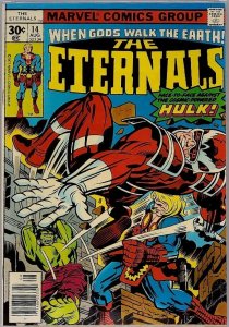 Eternals 14 Marvel 1977 CGC 9.6 1st Cosmic Powered Hulk 1977 Ikaris Jack Kirby