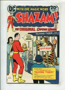 SHAZAM  #7 (9.2) TROUBLES OF THE TALKING TIGER!! 1973