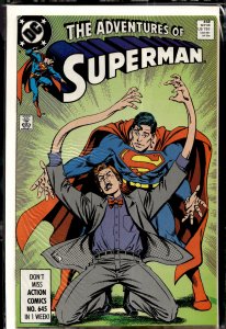 Adventures of Superman #458 Direct Edition (1989) Superman