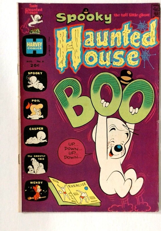 Spooky Haunted House #6-1973-Casper-Poil-Spooky-Wendy-Ghostly Trio-VG/F