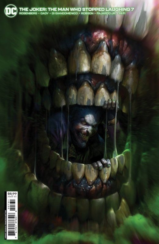 The Joker: The Man Who Stopped Laughing #7 Mattina Cover (2023)