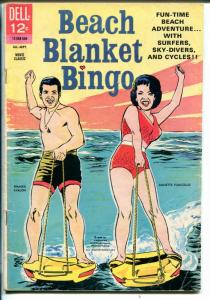 Movie Classic: Beach Blanket Bingo -Dell comic-Frankie & Annette-VG