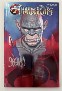 THUNDERCATS #14 DYNAMITE PANTHRO TRADE FOIL HSVEXPO SIGNED MARK SPEARS NM
