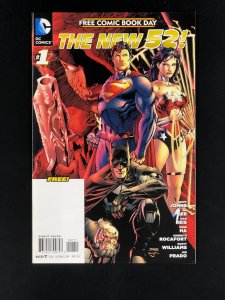 FCBD: The New 52 #1 (2012) NM- 1st Simon Baz (Green Lantern)