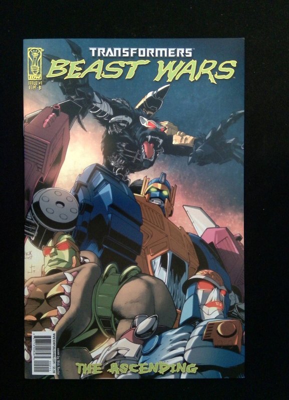 Transformers Beast Wars the Ascending #2B IDW 2007 NM+ Figueroa