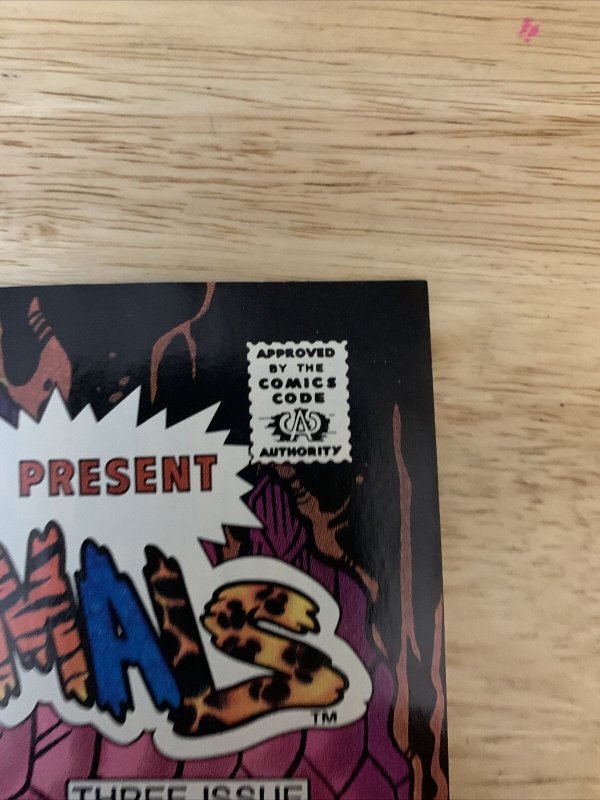 TMNT MIGHTY MUTANIMALS # 3 ARCHIE COMICS 1991 TEENAGE MUTANT NINJA TURTLES 