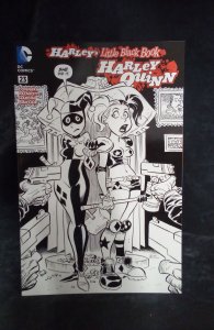 Harley Quinn #23 Timm Black and White Cover (2016)