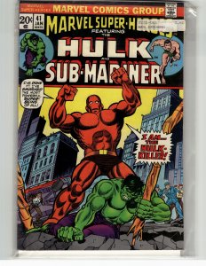 Marvel Super-Heroes #41 (1974) Hulk