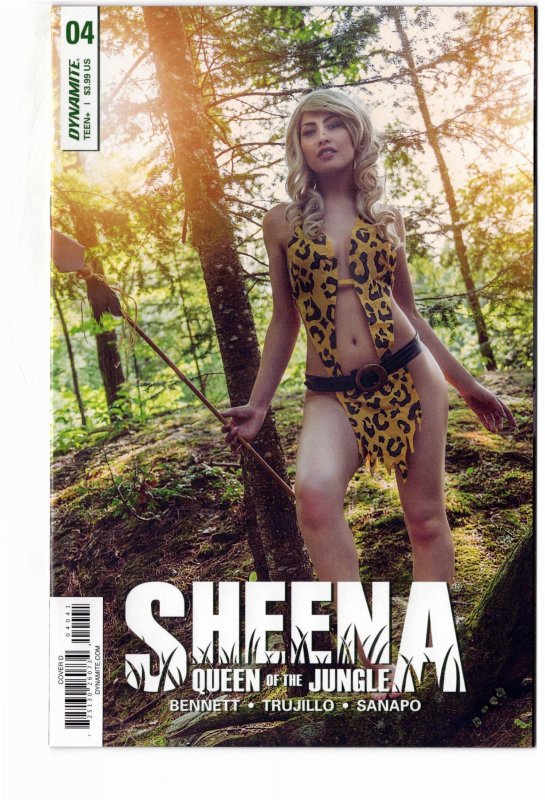 Sheena Queen of the Jungle #4 Cover D (2017)